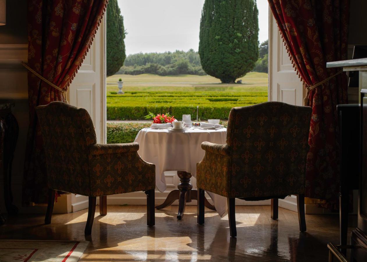 Castlemartyr Resort Hotel Exterior photo The dining room at the hotel